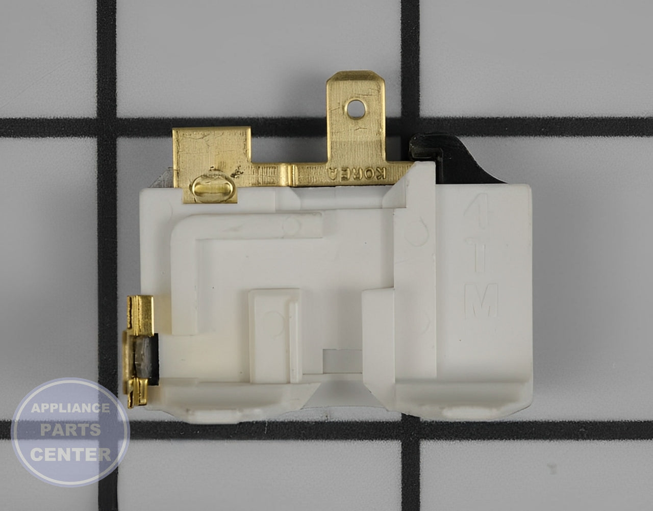 SAMSUNG REFRIGERATOR RELAY COMPRESSOR OVERLOAD PROTECTOR DA34-00004D - Main view showing overload protection for SMG refrigerator models