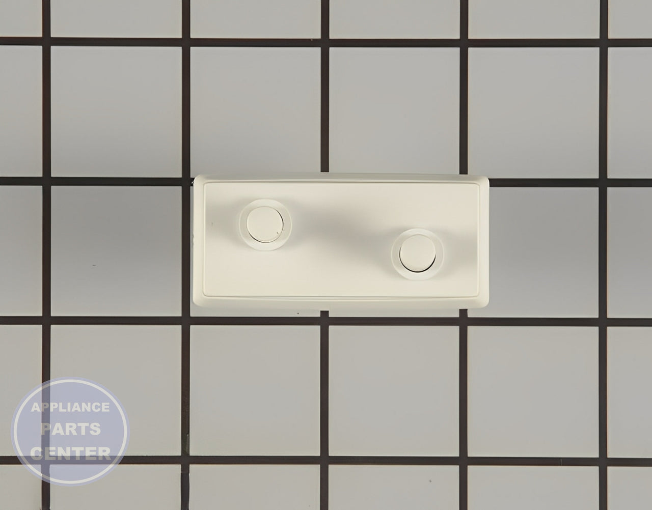 SAMSUNG REFRIGERATOR 2-BUTTON DOOR SWITCH DA34-00006C - Side view with precise specifications