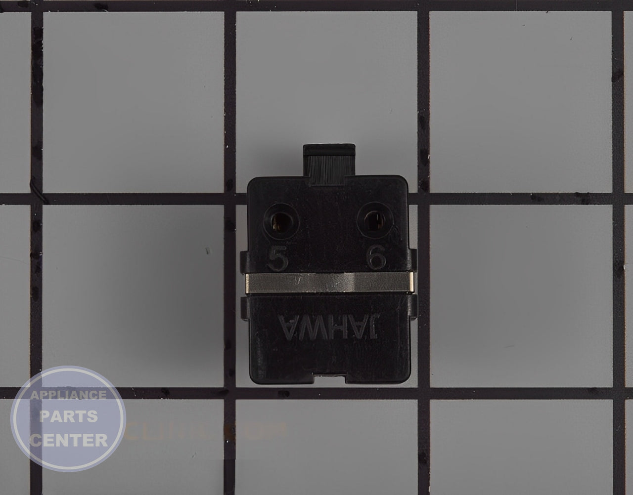Refrigerator PTC Relay DA35-00099G - Side view with sealed system specs