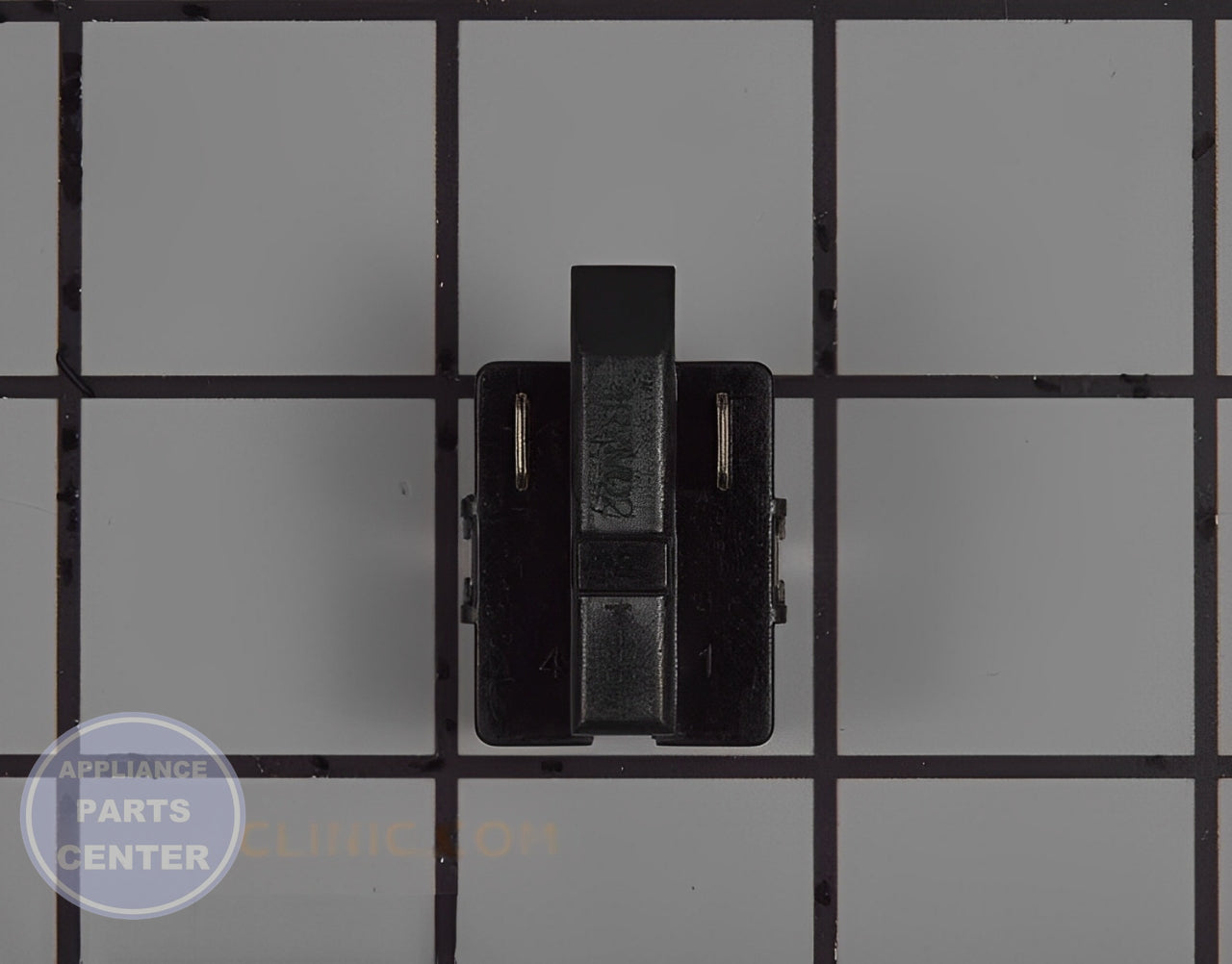 Samsung Refrigerator PTC Relay DA35-00099G - Main view showing compressor support for specific models