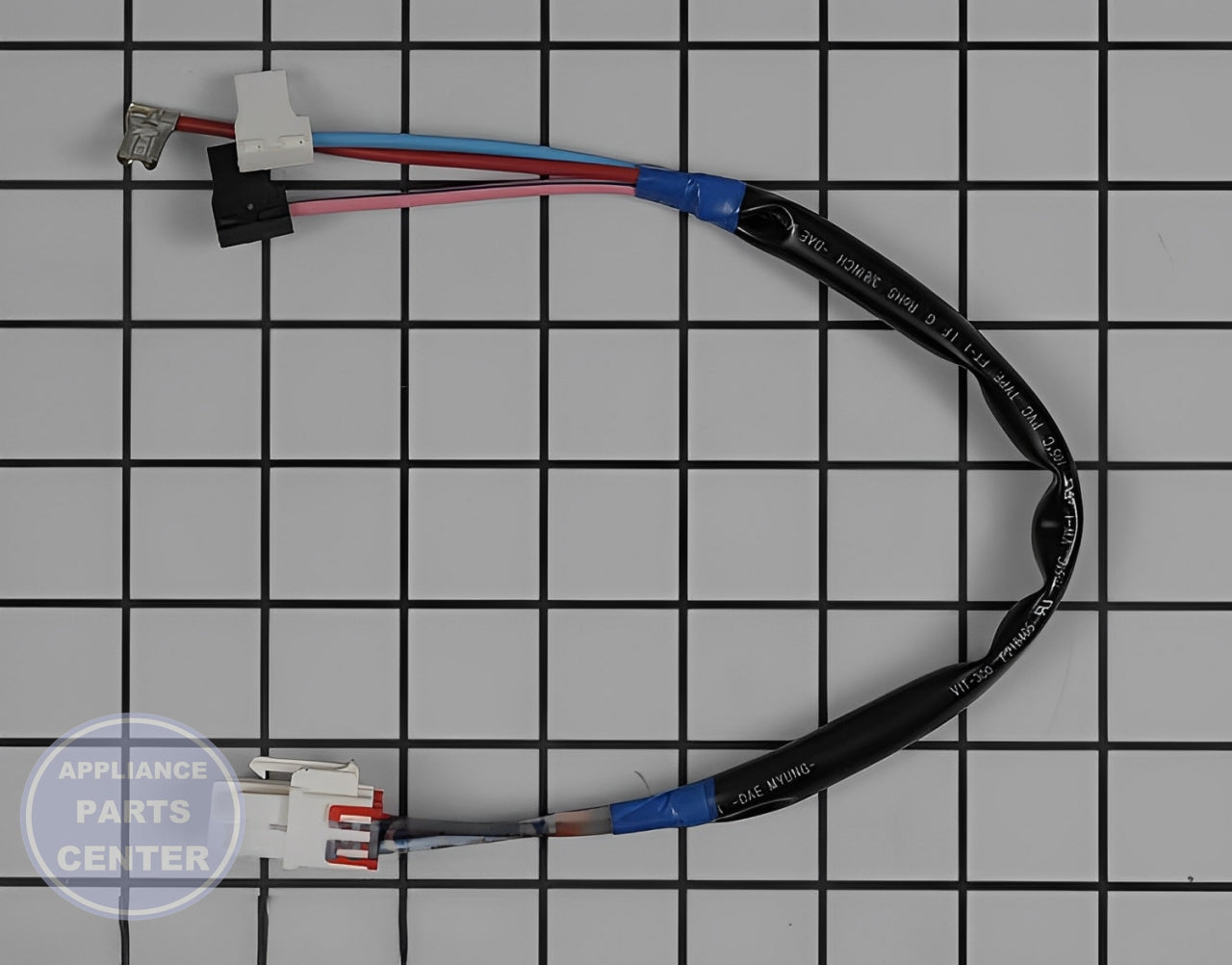 SAMSUNG REFRIGERATOR WIRE HARNESS RELAY DA39-00084D - Main view showing durable wire connection for Samsung models