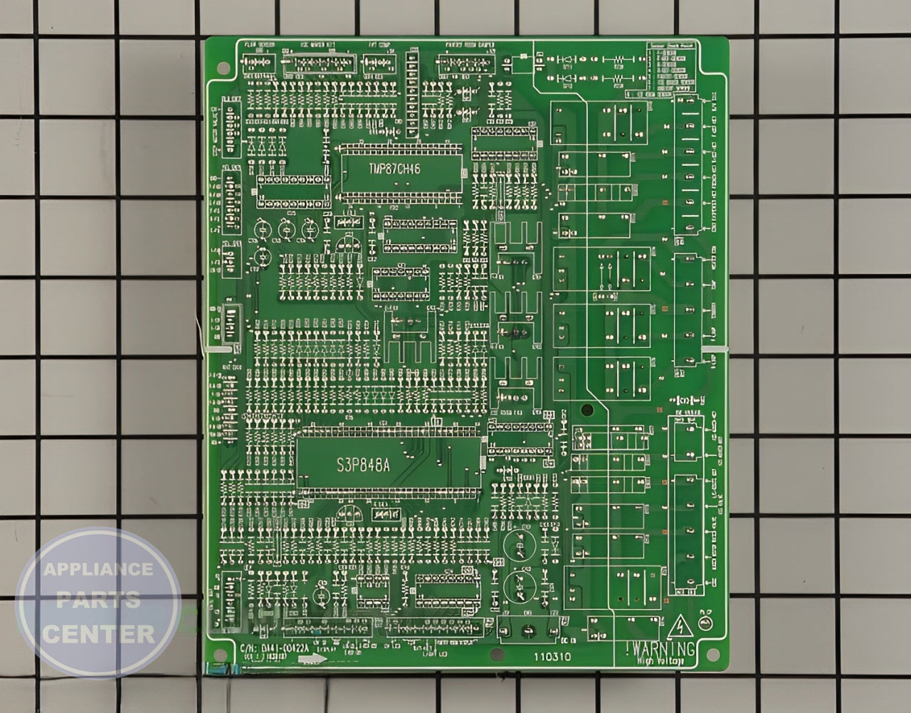 Main Control Board DA41-00413G - Detailed view of timer control mechanism