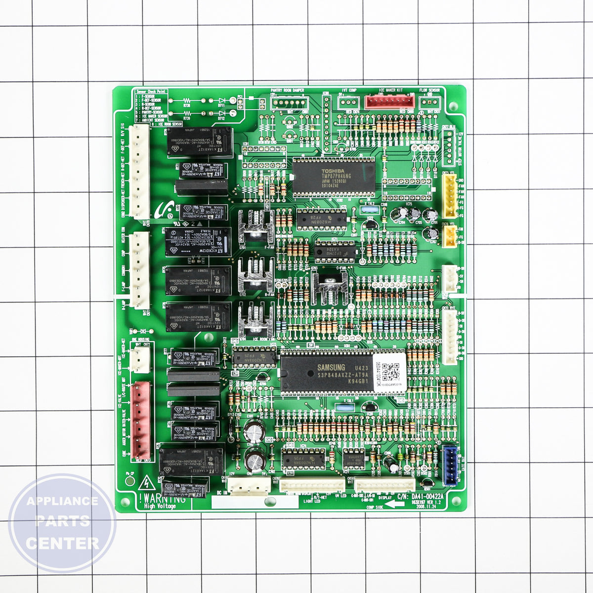 ASSY PCB MAIN;AW-PJT,ASSY CYCLE,FR-4,163 - Detailed view of precision engineering details
