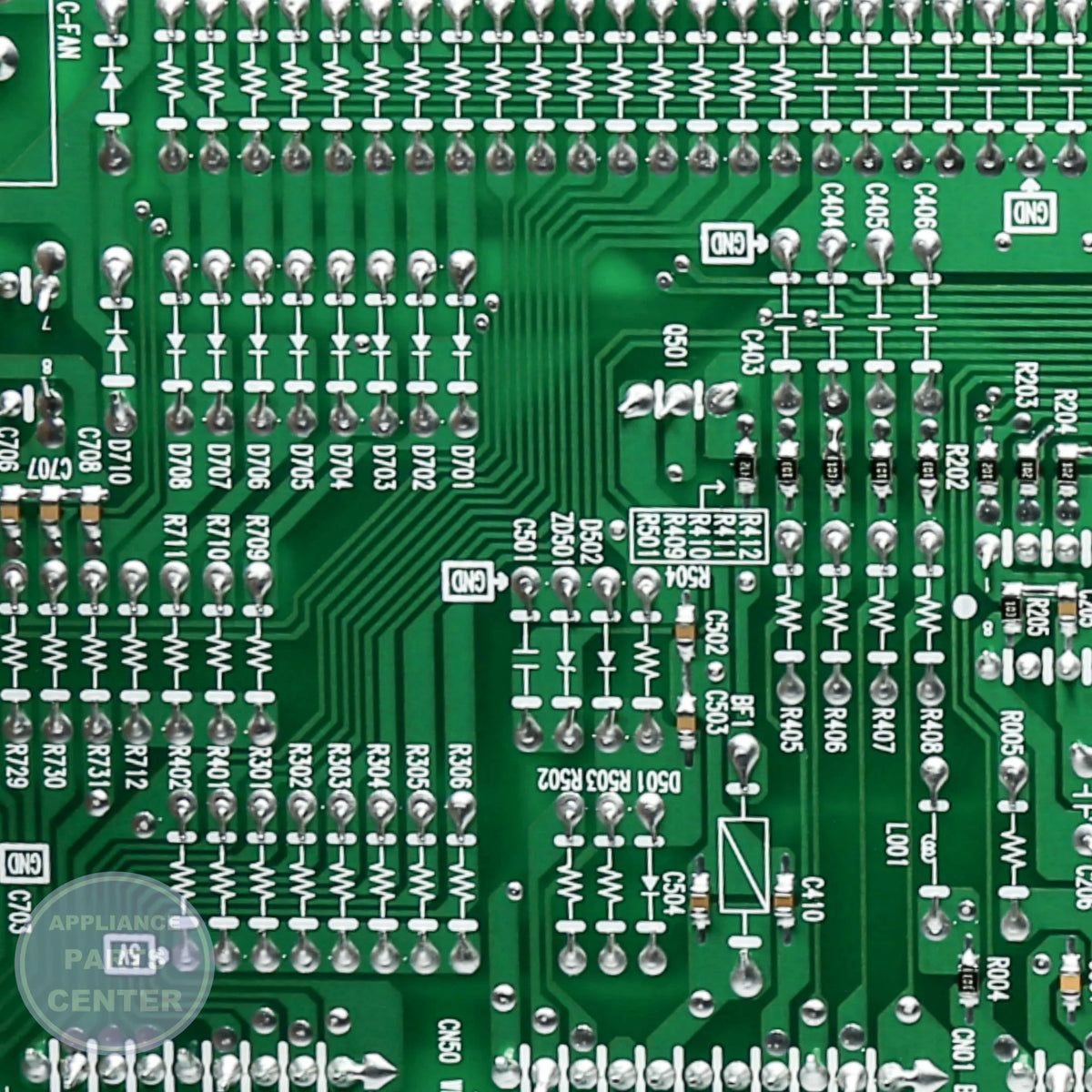 SAM ASSY PCB MAIN;09'AW TIM-PJT,ASSY CYCLE,F DA41-00620A - Installation in SAM model showcasing key mounting points