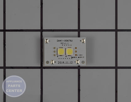 SAMSUNG REFRIGERATOR LED LAMP ASSEMBLY DA41-00676J - Detailed view of long-lasting LED technology