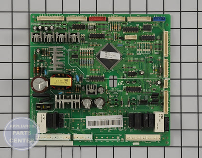 Samsung Refrigerator Main PCB Assembly DA41-00684A - Main view showing circuit board & timer for Samsung XYZ model