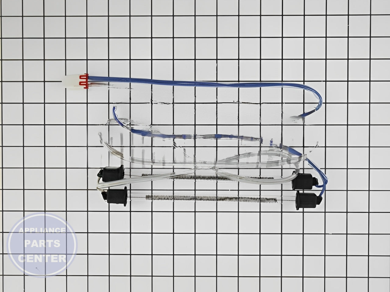 Samsung Refrigerator Defrost Heater Assembly DA47-00154A - Main view showing efficient ice thawing for specific models