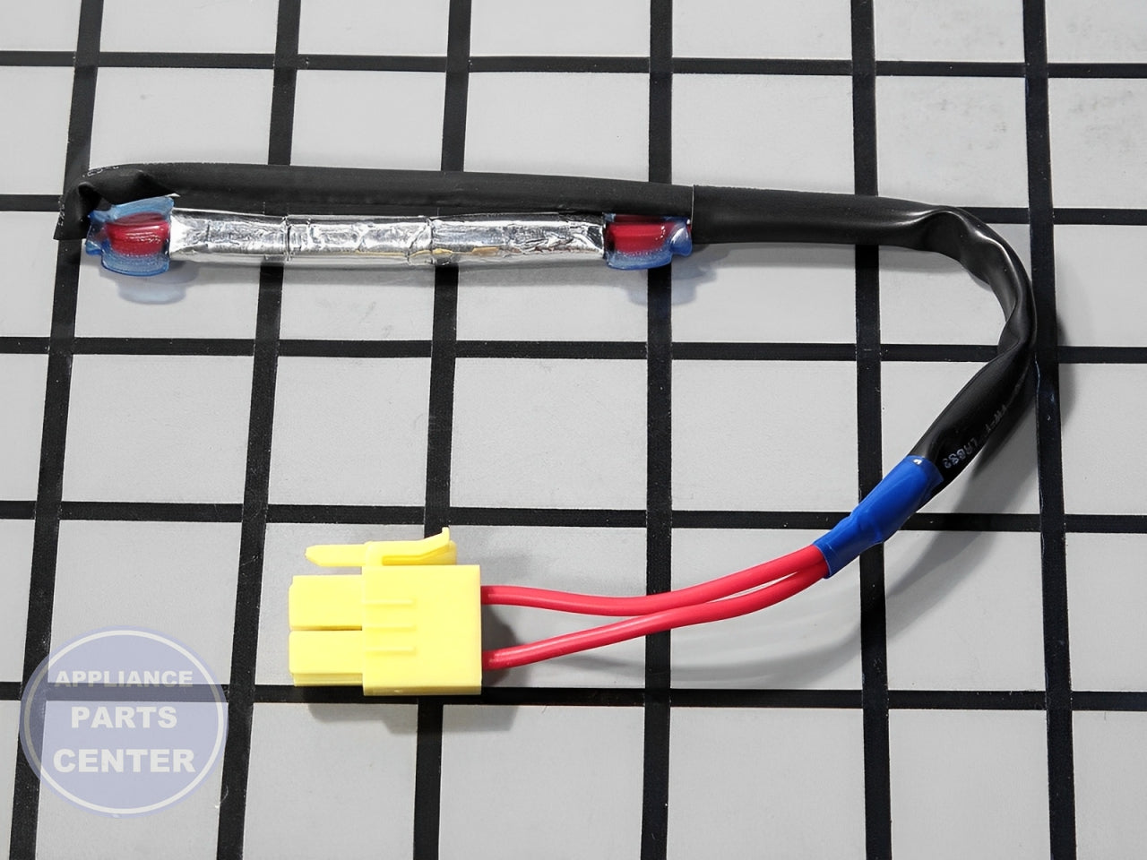 Samsung Refrigerator Defrost Sensor Thermal Fuse Assembly DA47-00301D - Detailed view of temperature control sensor
