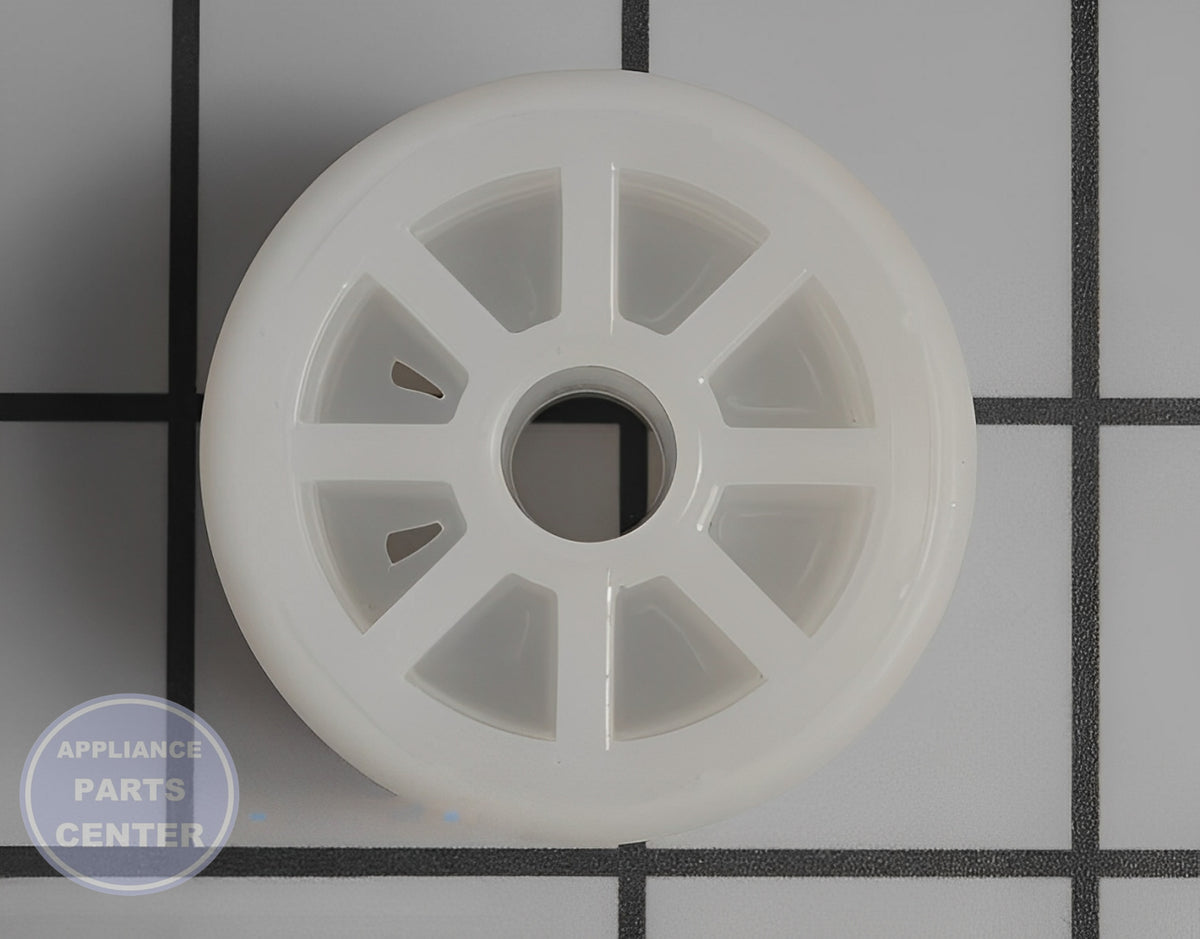 SAMSUNG REFRIGERATOR REAR CASTER WHEEL DA61-04703A - Main view showing smooth mobility for SMG Refrigerator models