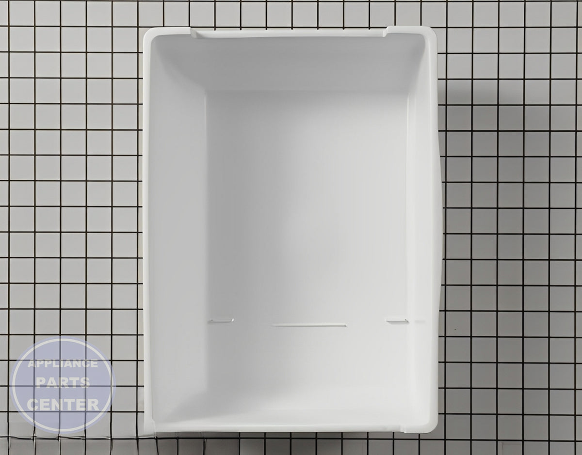 SAM Refrigerator CASE ICE-CUBE;AW2 TIM,PP,COOL WHITE,49MK - Main view showing spacious ice storage for reliable ice production