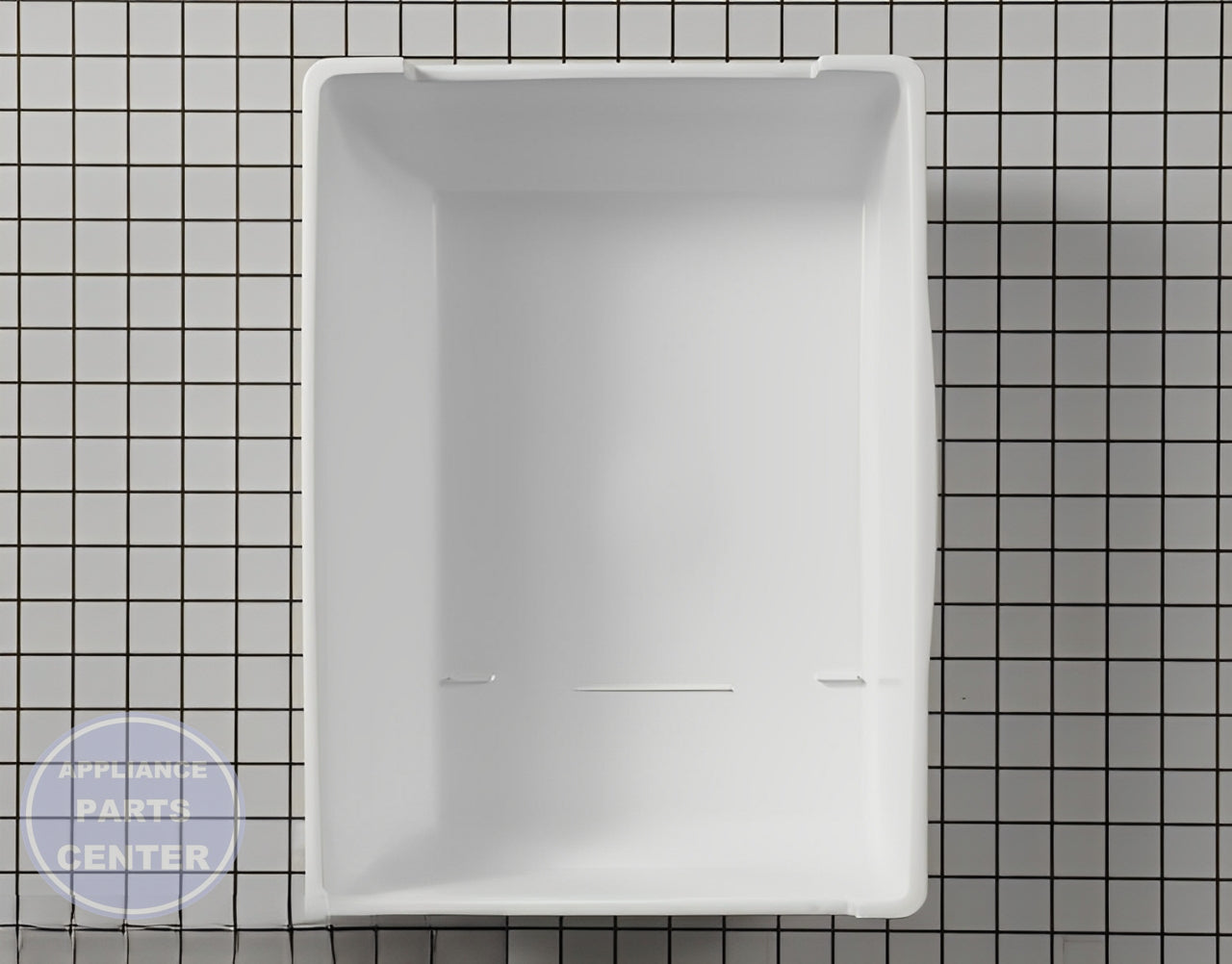 SAM Refrigerator CASE ICE-CUBE;AW2 TIM,PP,COOL WHITE,49MK - Main view showing spacious ice storage for reliable ice production