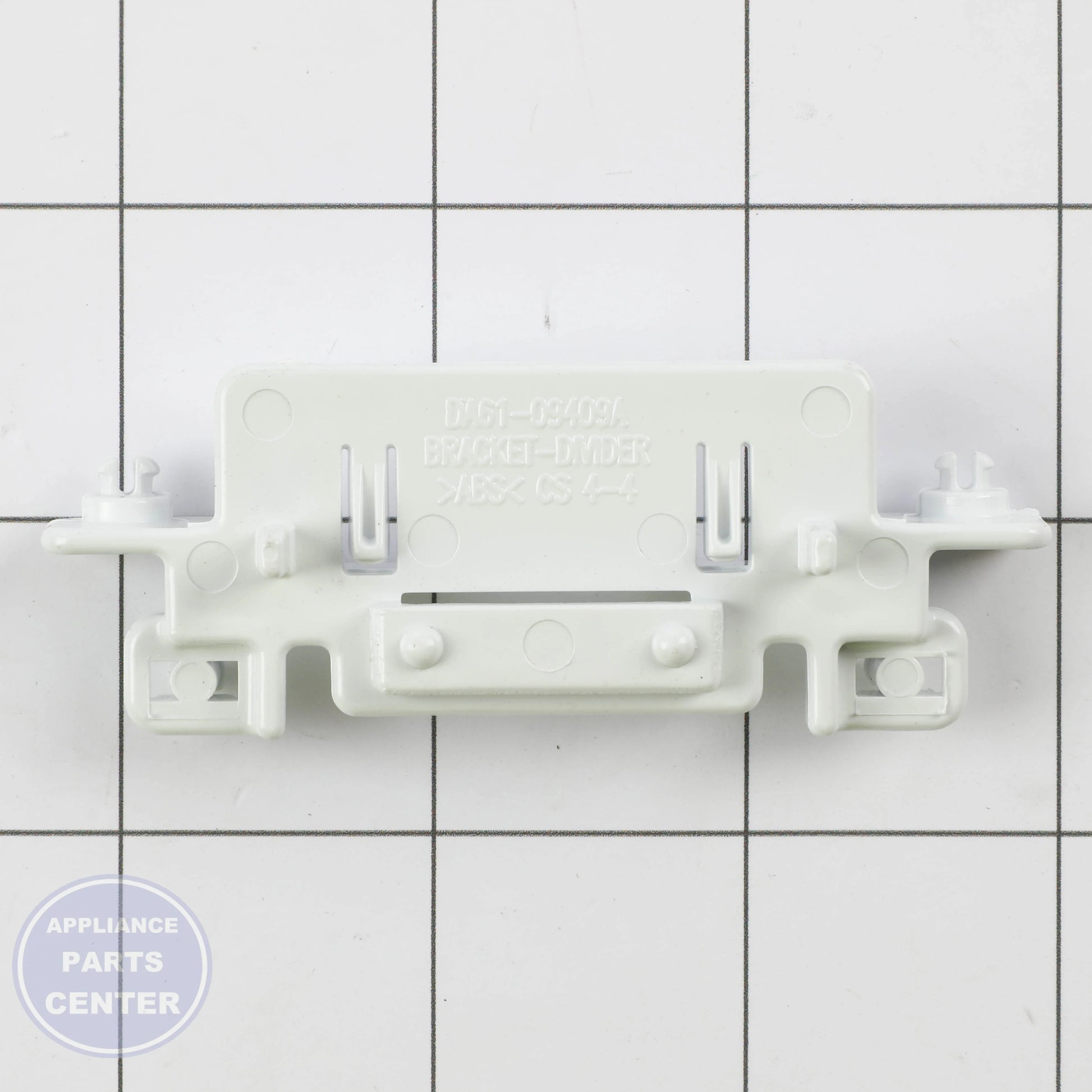 SAM Refrigerator BRACKET DIVIDER DA61-09409A - Installation in specific model showing key mounting points