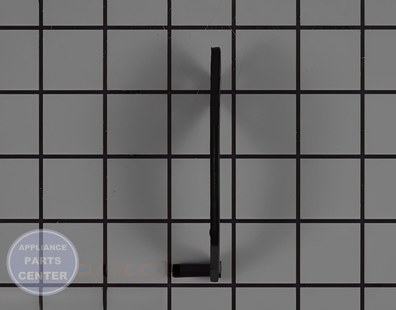 Top Hinge DA61-09968A - Side view with 3.5 inches length and 1.5 inches width