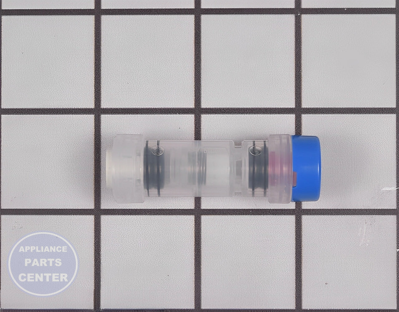 Samsung Refrigerator Water Tube Fitting Assembly DA62-03914A - Main view showing leak-free connection for specific models