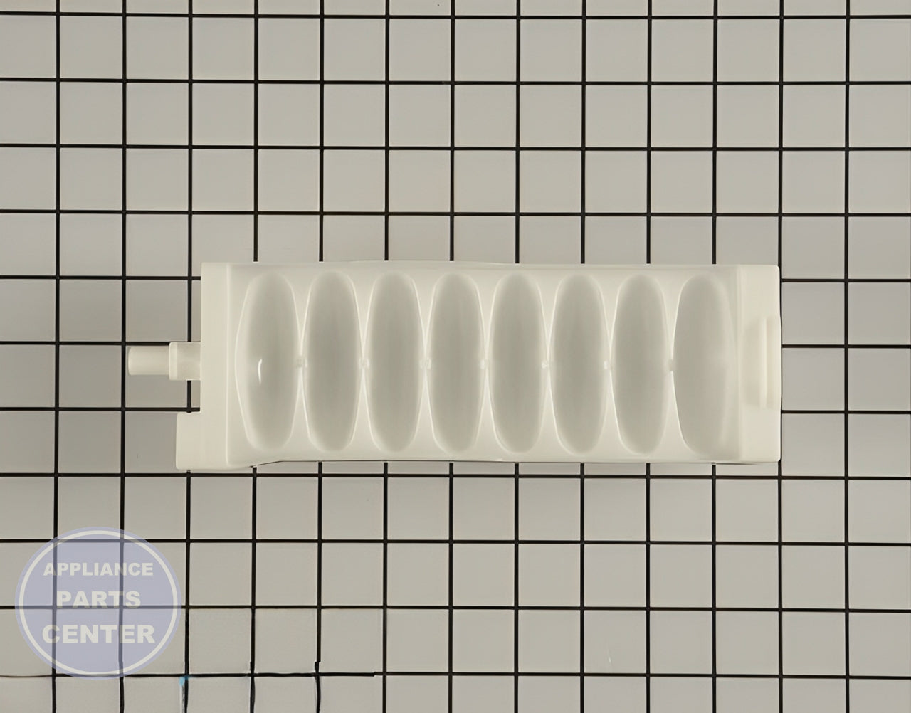 SAMSUNG REFRIGERATOR ICE CUBE TRAY ASSEMBLY DA63-02284B - Main view showing efficient ice cube production for SMG Refrigerator models