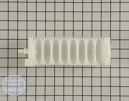 SAMSUNG REFRIGERATOR ICE CUBE TRAY ASSEMBLY DA63-02284B - Main view showing efficient ice cube production for SMG Refrigerator models