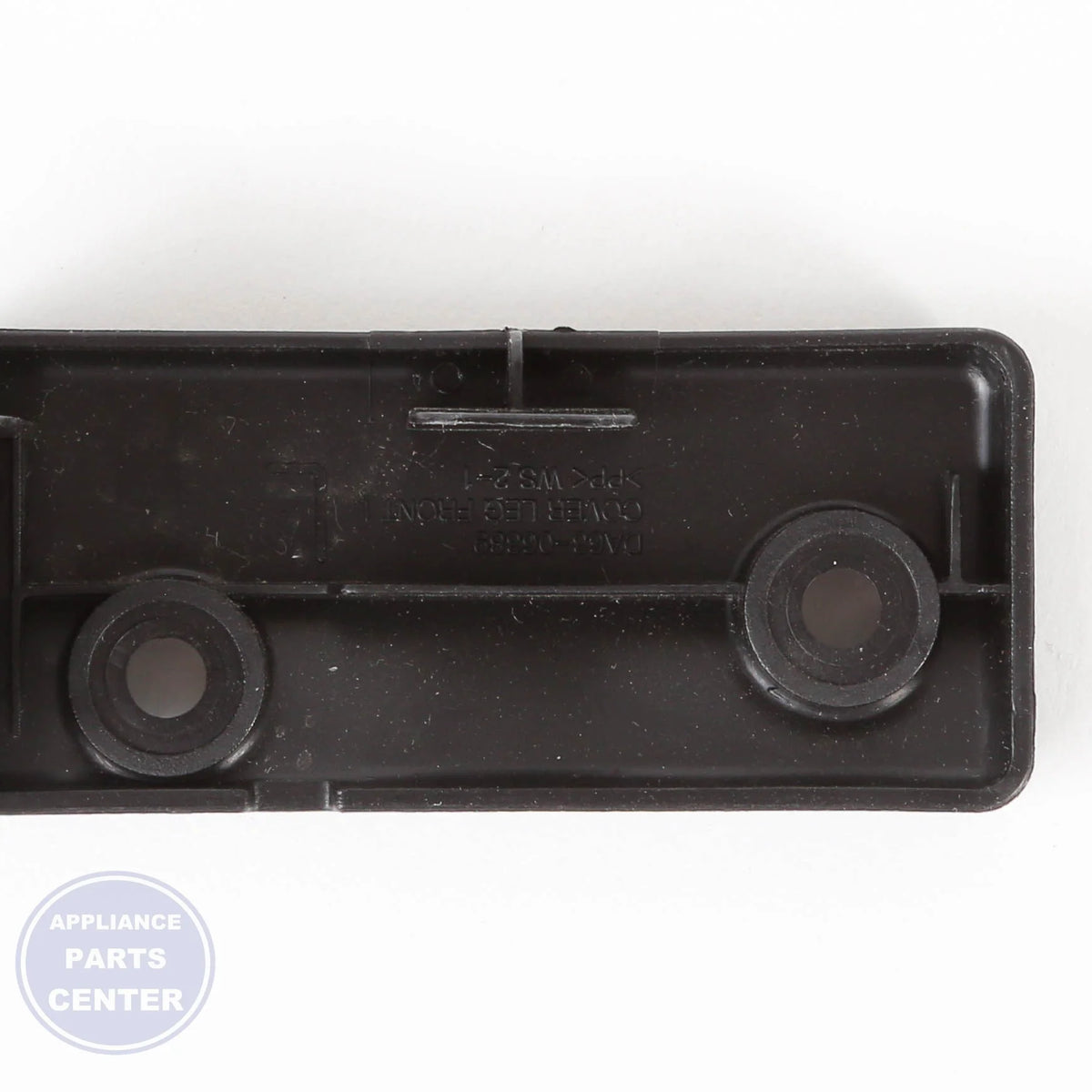 SAM COVER-LEG FRONT L;OPUS-1,PP,T2.2,I-BLACK DA63-06389B - Installation in specific model, highlighting key mounting points