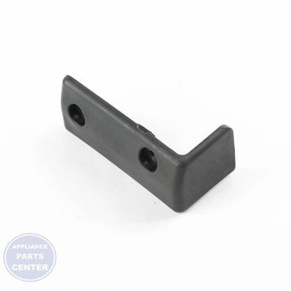 COVER-LEG FRONT R;OPUS-1,PP,T2.2,BLACK,B - Side view with precise measurements