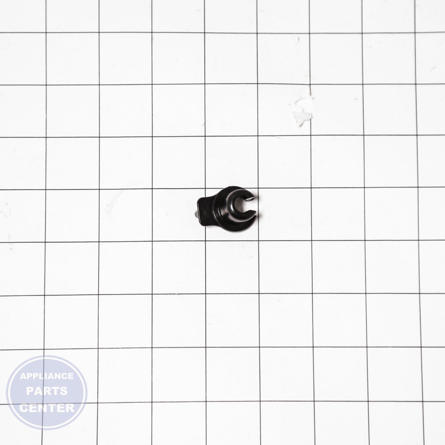 GROMMET HINGE;ROMANEE CONTI,POM,BLACK DA63-07231A - Side view with high precision specs