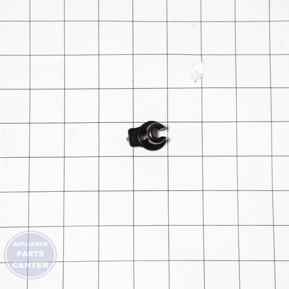 GROMMET HINGE;ROMANEE CONTI,POM,BLACK DA63-07231A - Side view with high precision specs