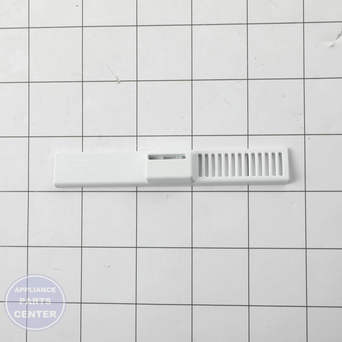 SAM LEVER-HUMIDITY DA66-00718A - Installation in SAM model showing key mounting points
