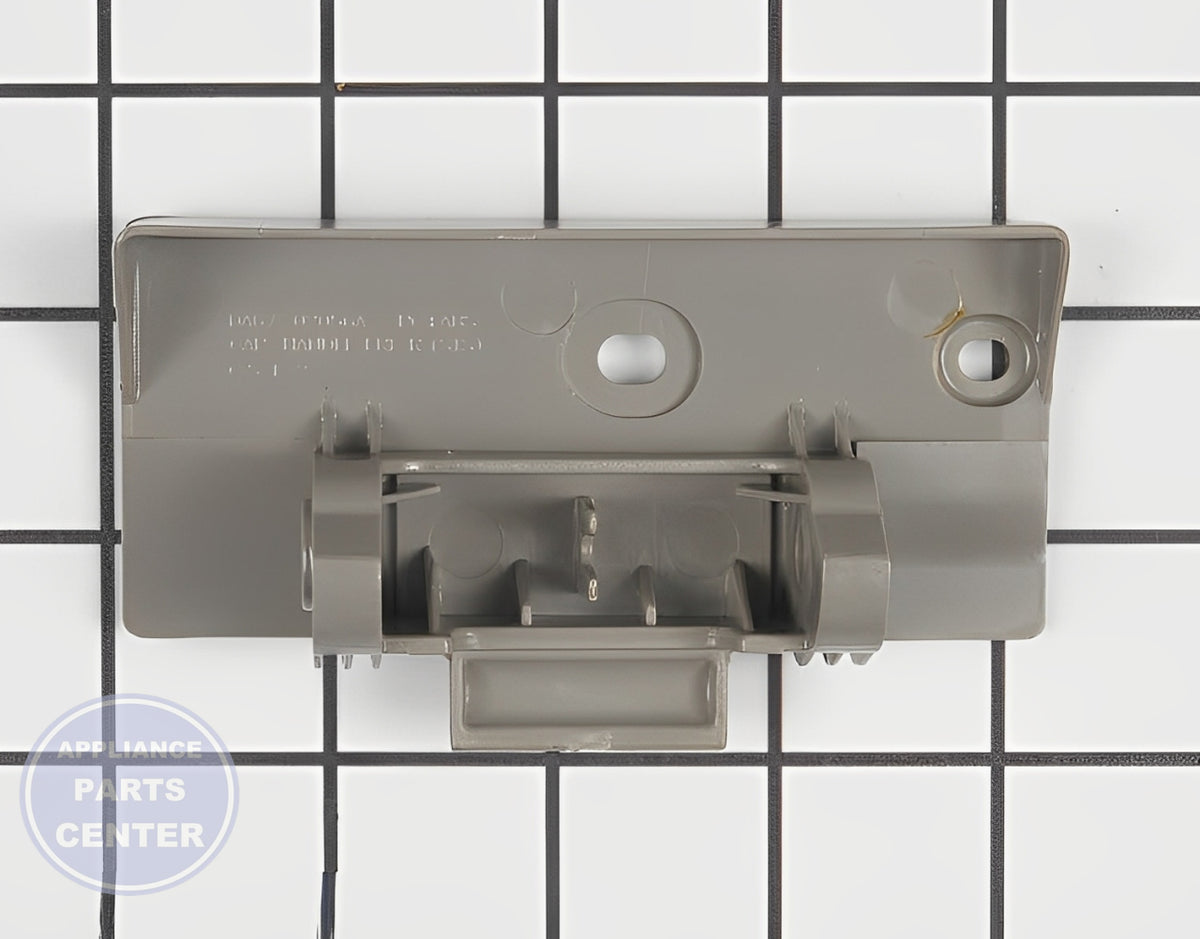 SAMSUNG REFRIGERATOR FREEZER DOOR CAP HANDLE DA67-02056A - Side view with precise measurements for perfect fit