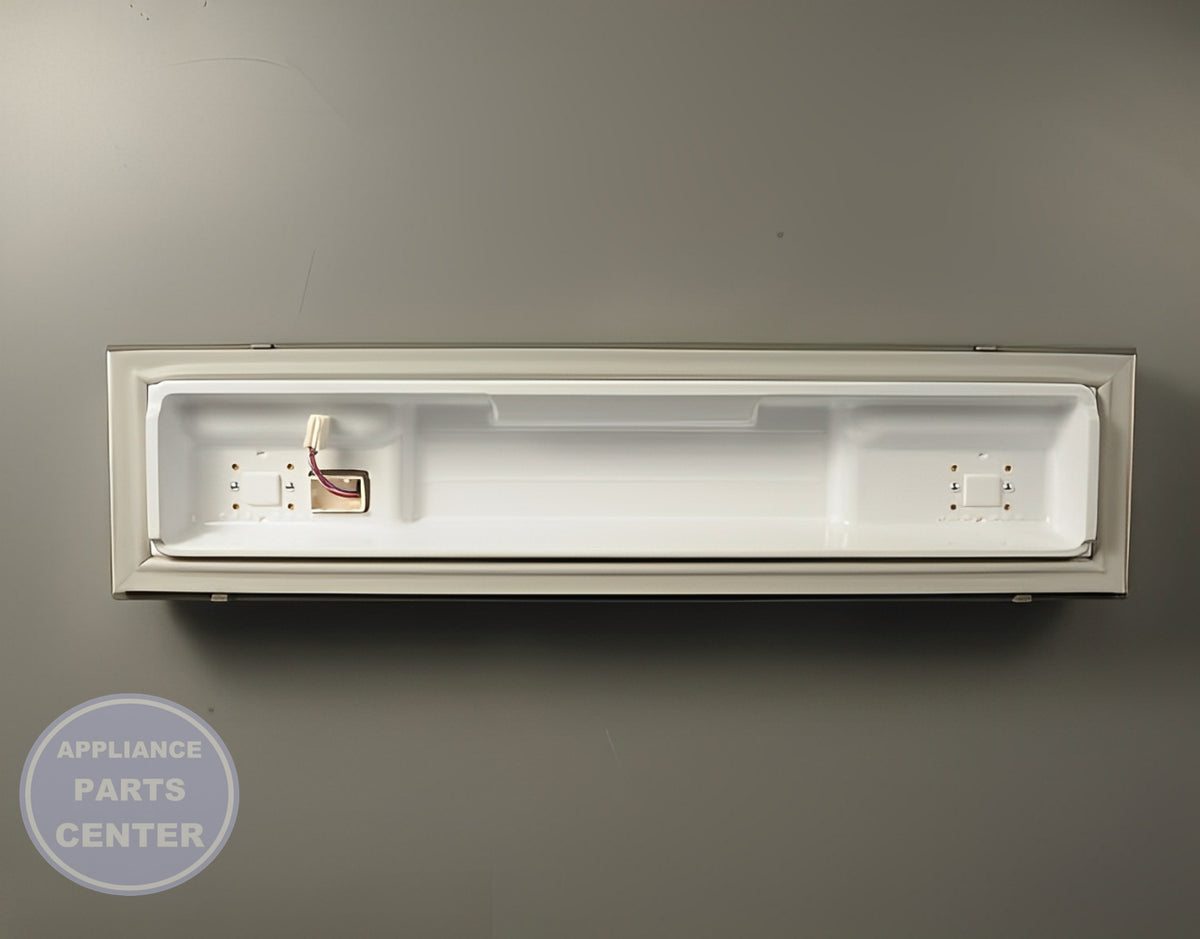 Front Door Panel Pantry Drawer DA81-03683W - Side view with precise measurements