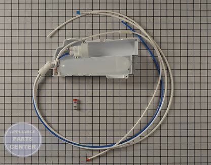 SAMSUNG REFRIGERATOR WATER FILTER CASE DA81-05884A - Main view showing water filtration for SMG Refrigerator