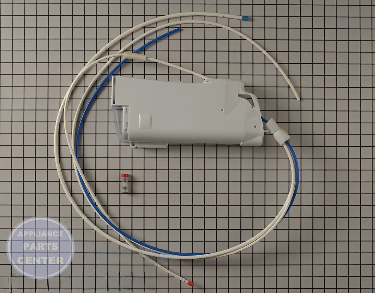 SAMSUNG REFRIGERATOR WATER FILTER CASE DA81-05884A - Detailed view of water filtration details