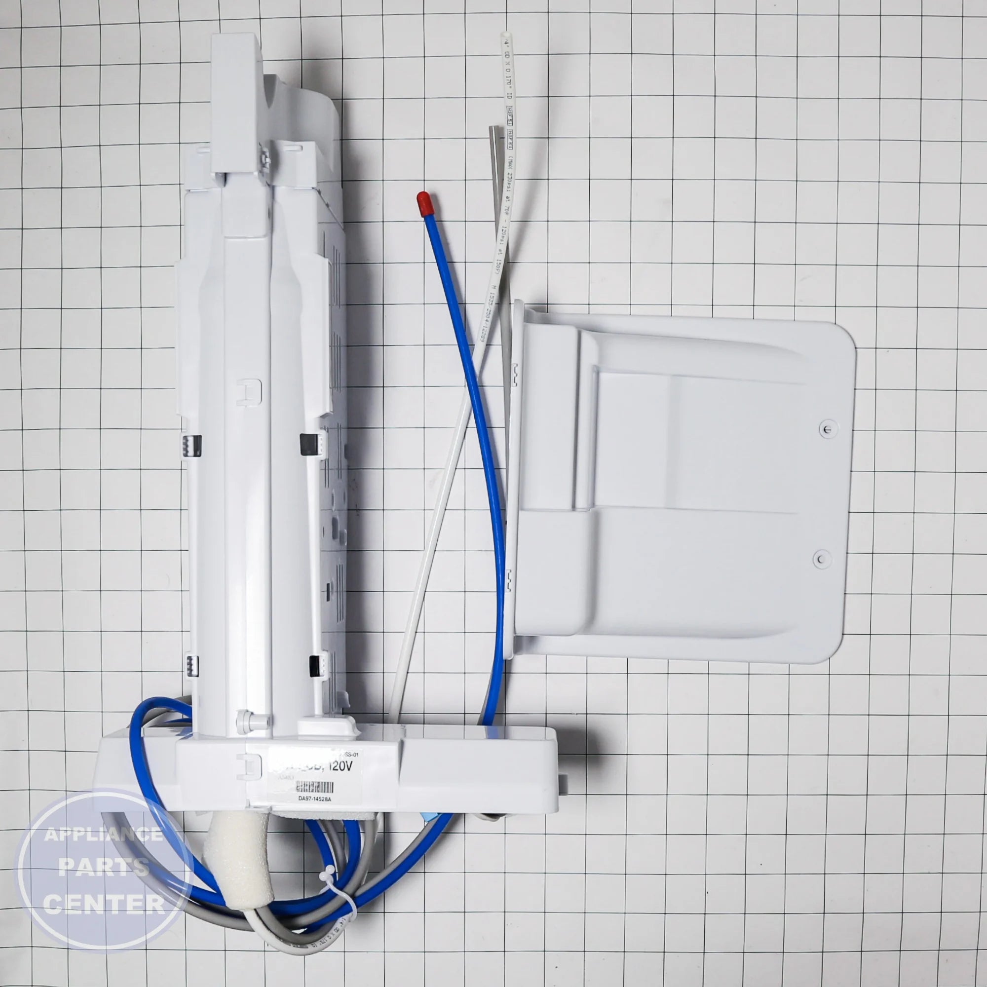 SAM A/S-ASSY CASE FILTER TANK;AW4-CD,110V DA81-05986A - Installation in specified model showing mounting points