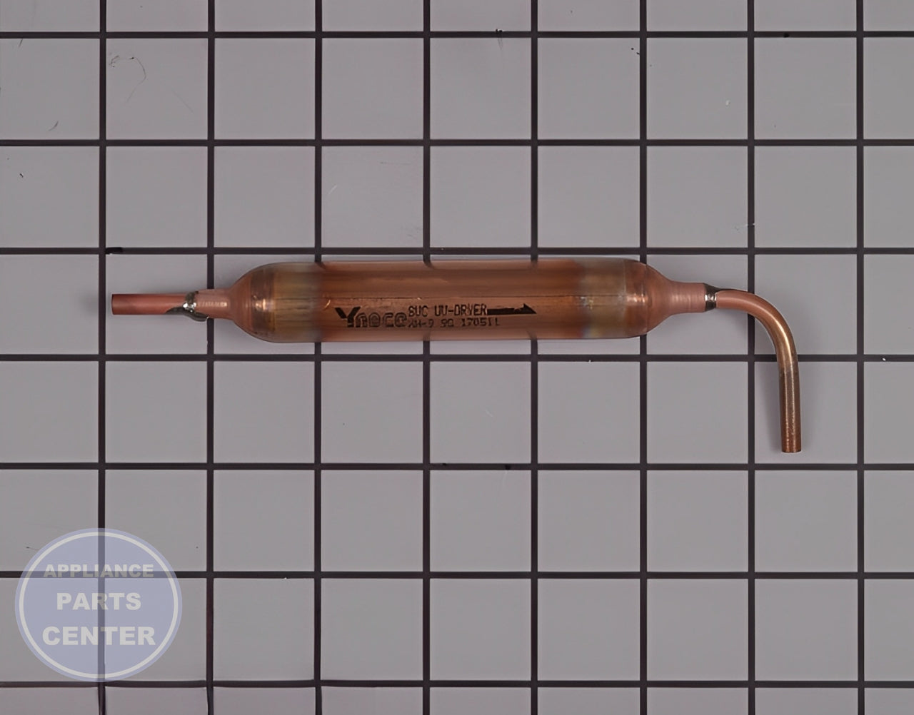 SAMSUNG REFRIGERATOR FILTER DRYER ASSEMBLY DA81-06007A - Main view showing efficient filtration for SMG models