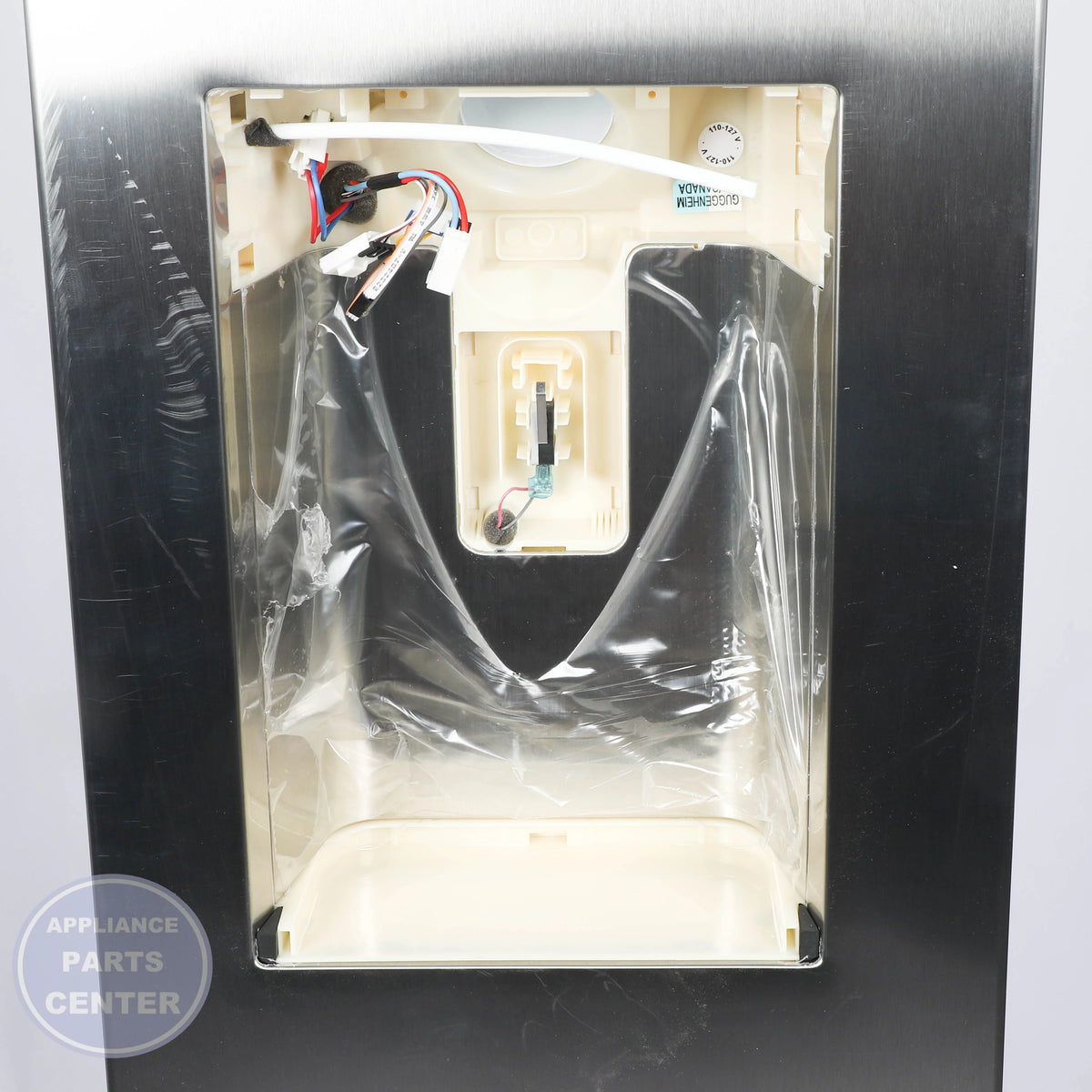 Samsung A/S ASSY-PACKING DOOR FRE;GUGGENHEIM,DA9 - Installation in SAM model showing key mounting points