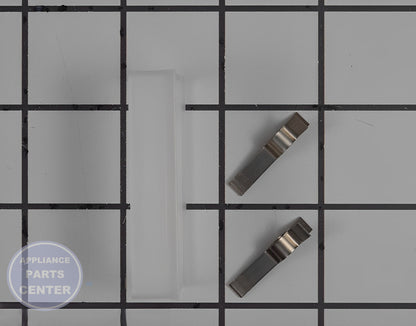 SAMSUNG REFRIGERATOR ICE MAKER Y CLIP ASSEMBLY DA82-02367A - Detailed view of fastening mechanism