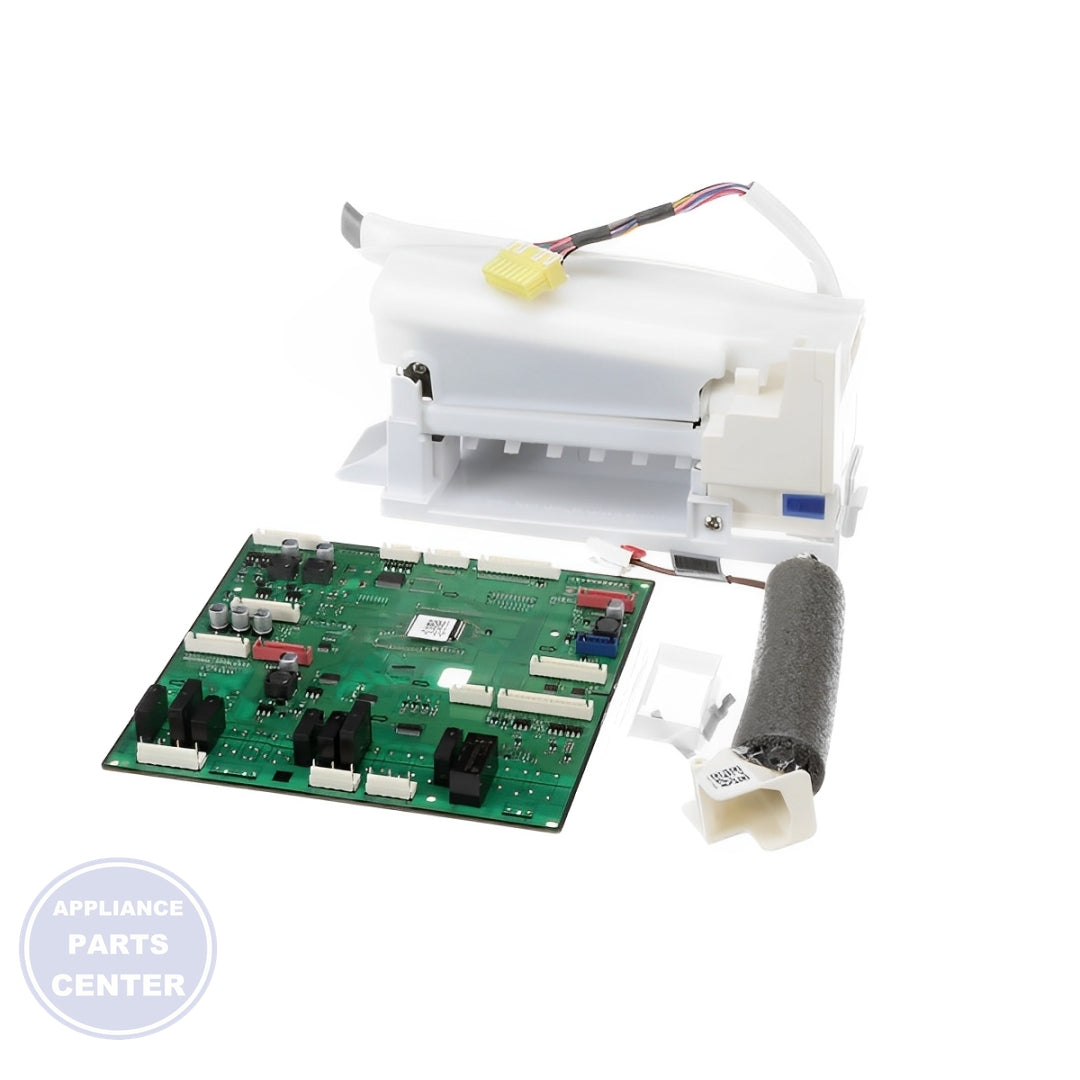 Samsung Refrigerator Ice Assembly CD DA94-03757 - Main view showing efficient ice production for specific models