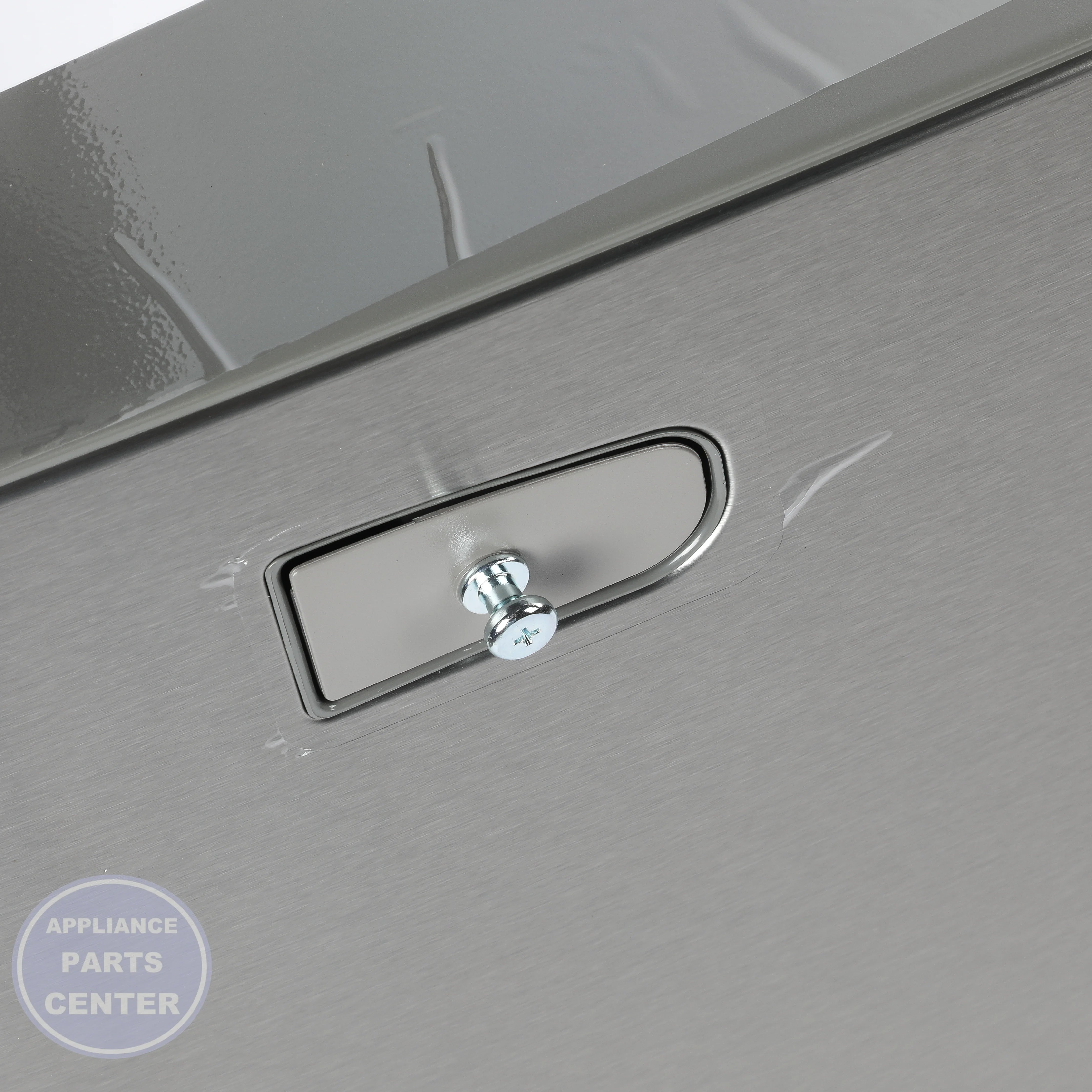 SAM A/S ASSY-PACKING DOOR FRE;AW3 FACE LIFT DA82-02692Y - Installation in specific SAM model highlighting mounting points
