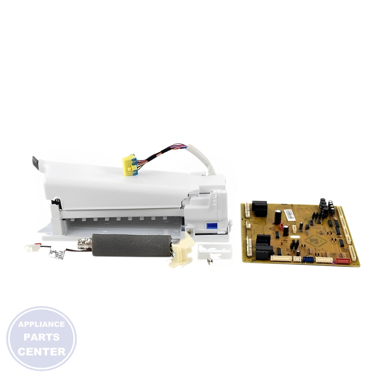 SAMSUNG REFRIGERATOR ICE ASSEMBLY FS DA92-00593M 120V - Main view showing efficient ice production for various Samsung models
