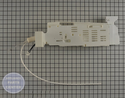 SAMSUNG REFRIGERATOR WATER FILTER CASE ASSEMBLY DA82-02866A - Main view showing Valve & Float for specific Samsung models