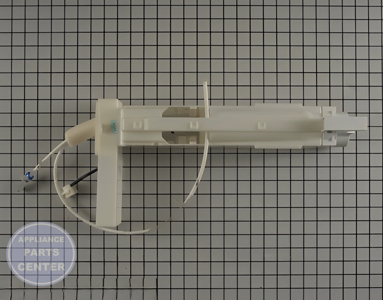 SAMSUNG REFRIGERATOR WATER FILTER CASE ASSEMBLY DA82-02866A - Detailed view of Valve & Float assembly