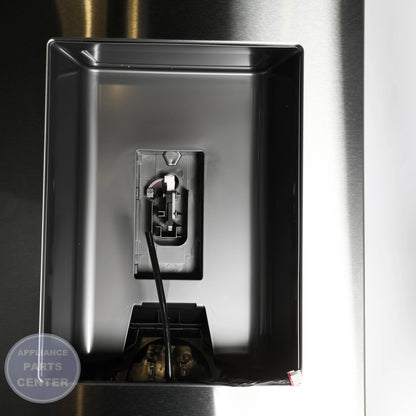 A/S ASSY-PACKING DOOR REF RIGHT;RF9500M DA82-03041L - Side view with precise measurements