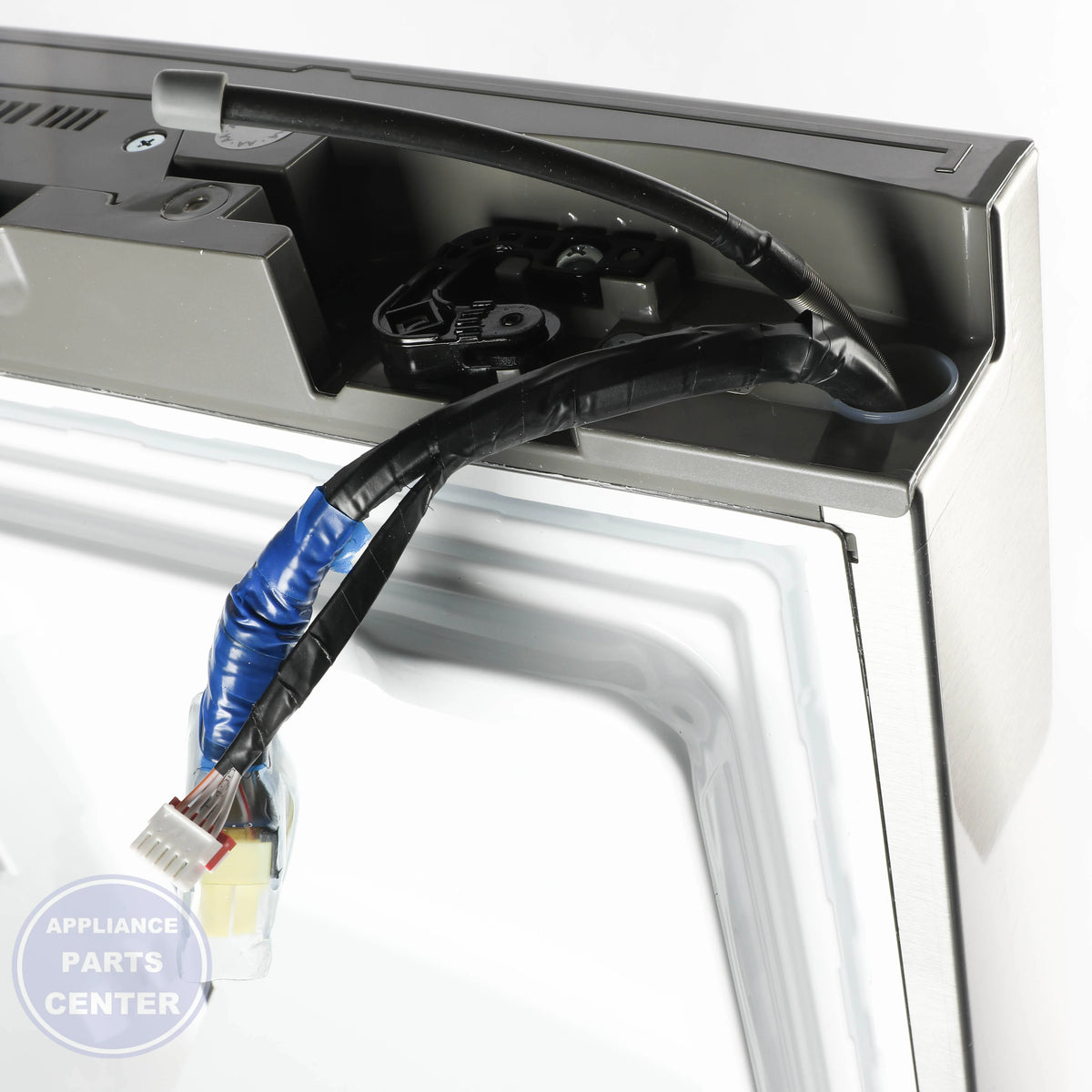 A/S ASSY-PACKING DOOR REF LEFT;AW3 FACE DA82-03291F - Side view with precise measurements