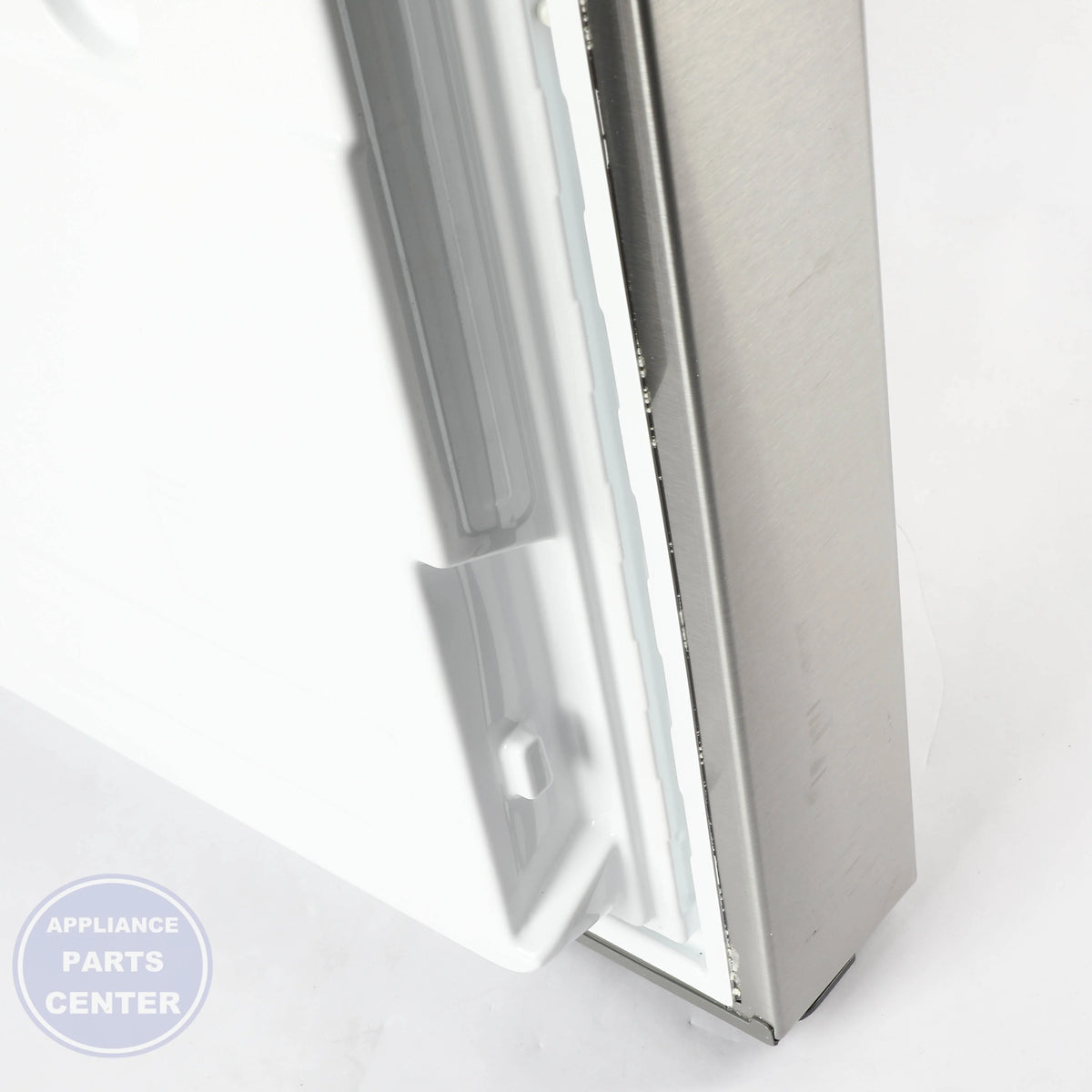 SAM A/S ASSY-PACKING DOOR REF LEFT;AW3 FACE DA82-03291F - Installation in [specific model] showing mounting points
