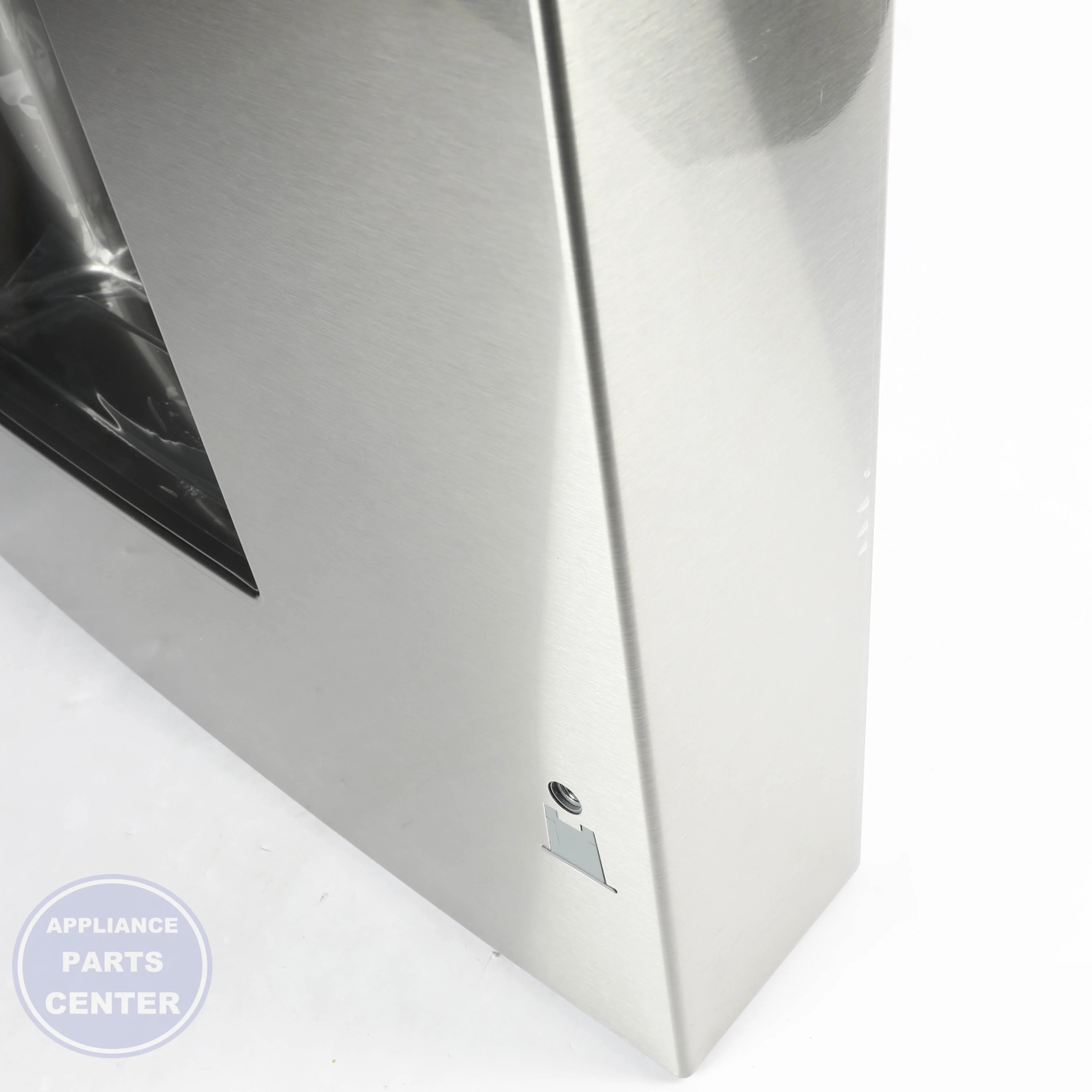 SAM A/S ASSY-PACKING DOOR REF LEFT;AW3 FACE DA82-03291F - Installation in [specific model] showing mounting points