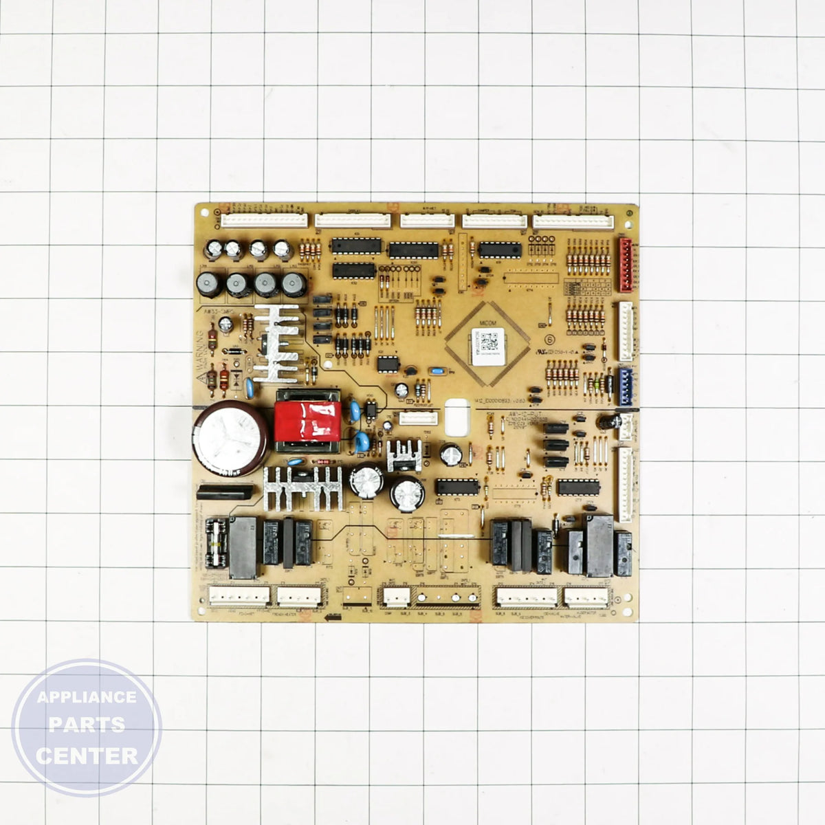 SAM ASSY PCB MAIN;LED TOUCH DISPLAY,AW33(OPU DA92-00146A - Installation in SAM model showcasing mounting points