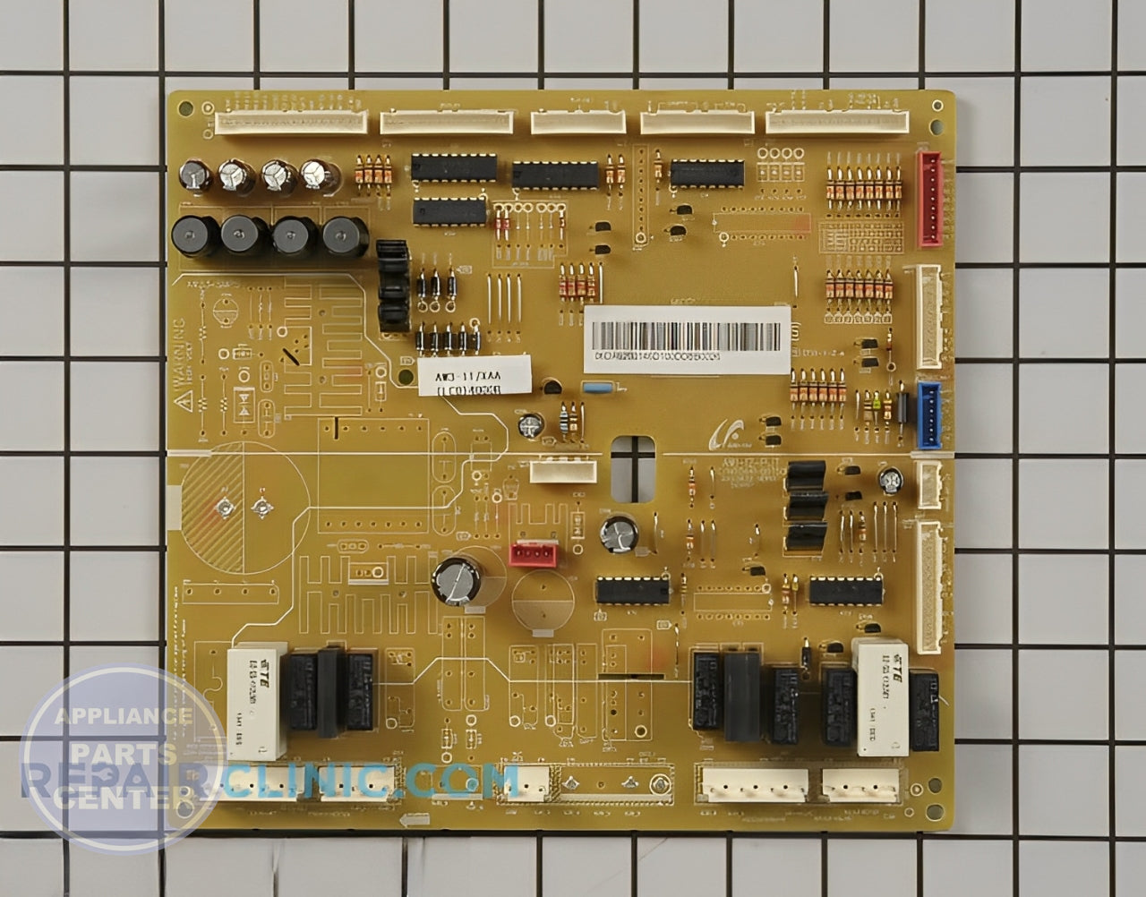 Main Control Board DA92-00146D - Detailed view of timer & circuit details