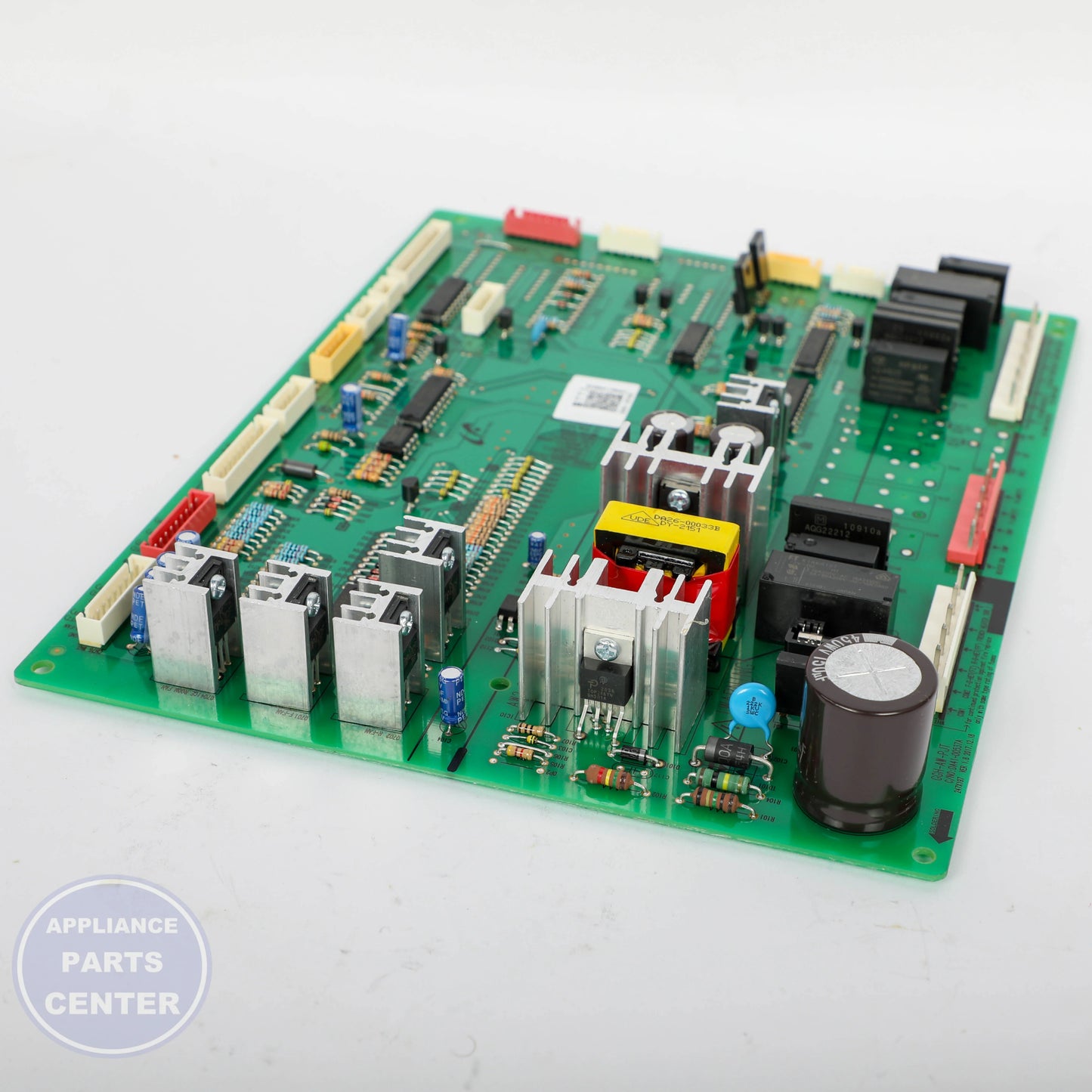 SAM Refrigerator ASSY PCB MAIN;12V, 5V,LED TOUCH DISPLAY, DA92-00163C - Main view showing LED touch display for specific models