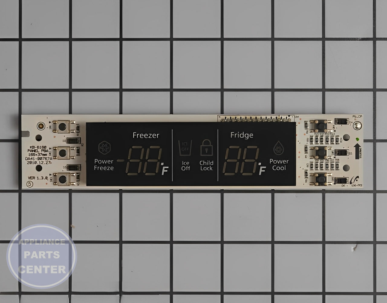 Samsung User Control and Display Board DA92-00201G - Main view showing Circuit Board & Timer for Samsung models