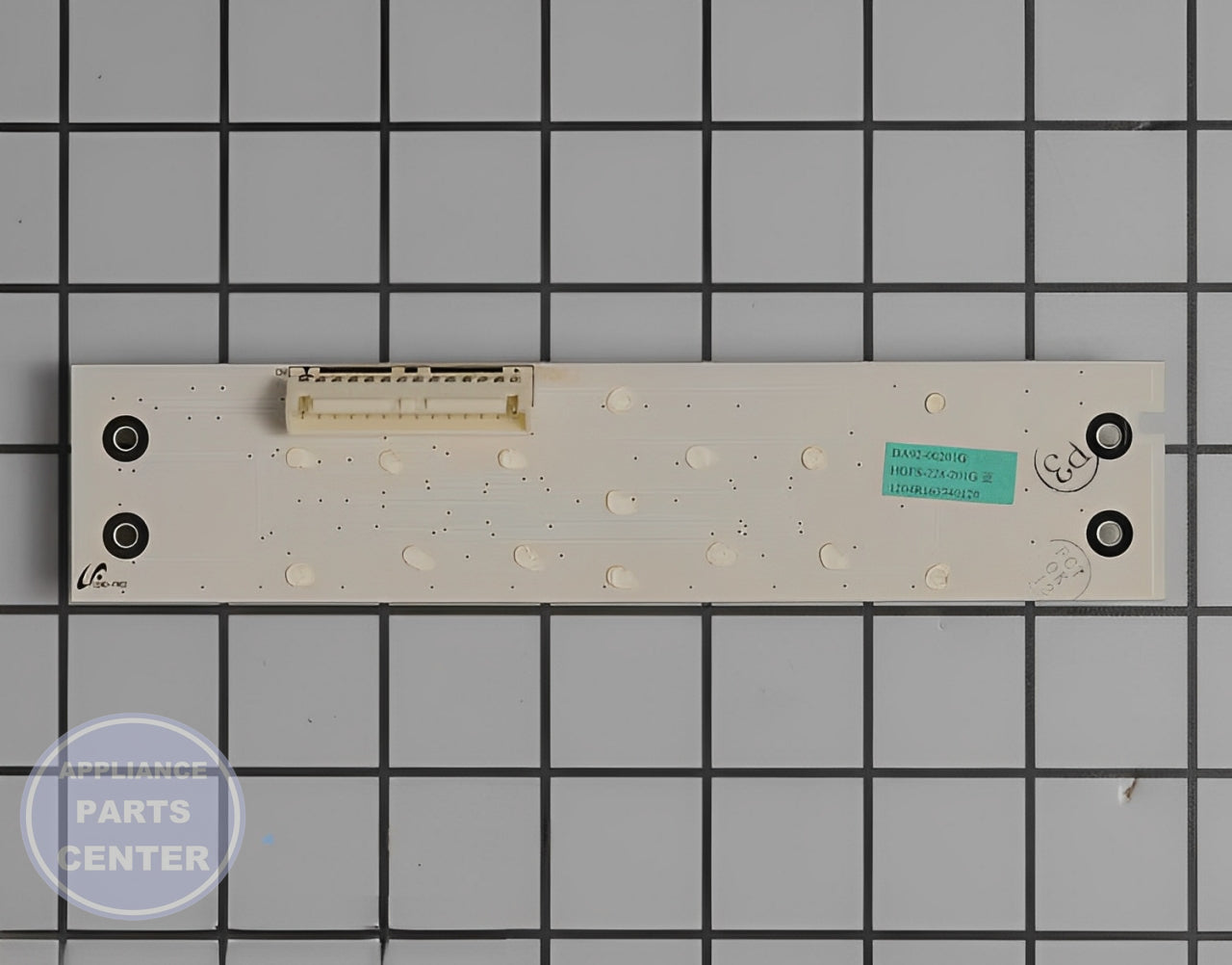 User Control and Display Board DA92-00201G - Detailed view of Circuit Board & Timer features