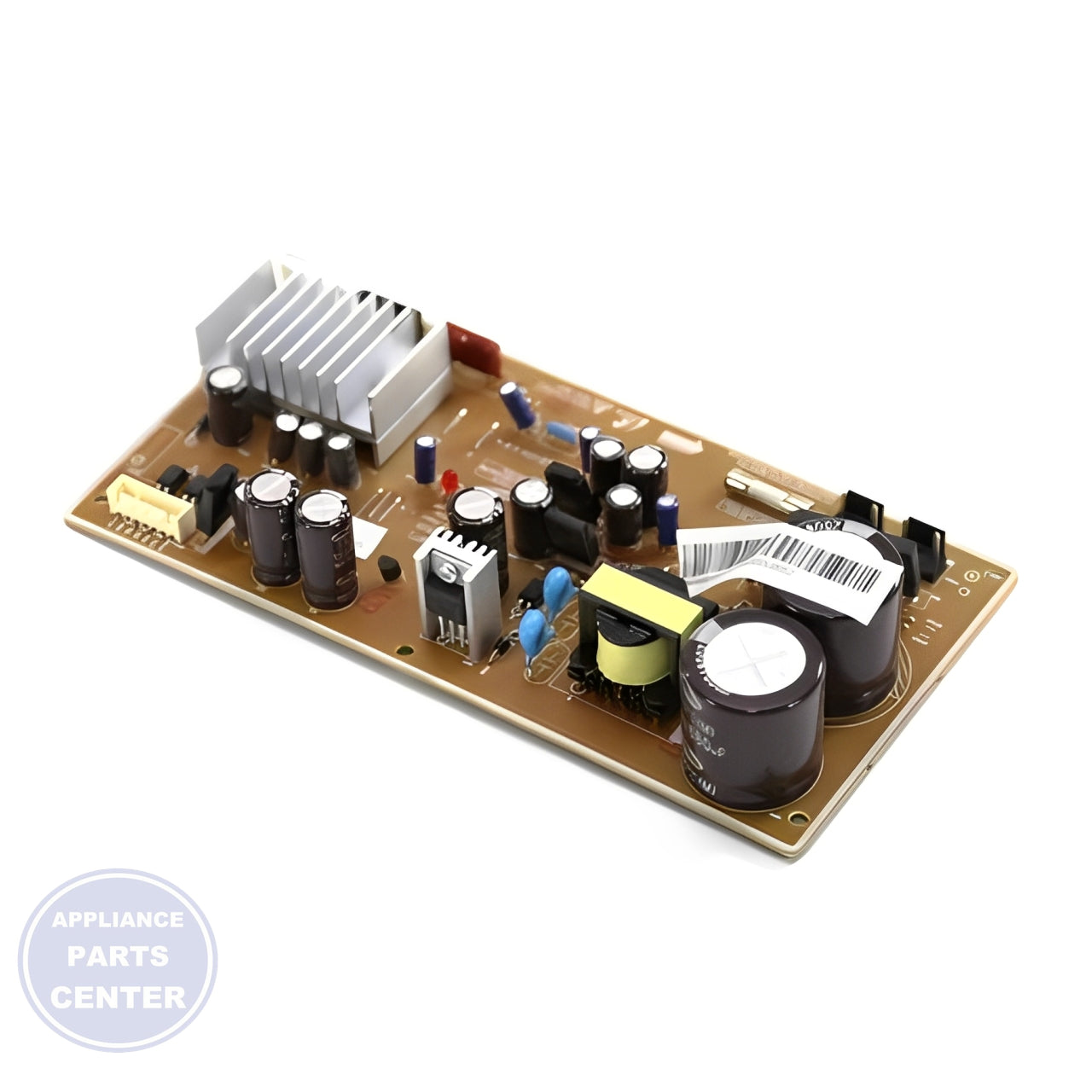SAMSUNG REFRIGERATOR INVERTER POWER CONTROL BOARD ASSEMBLY DA92-00215C - Side view with precise technical specs