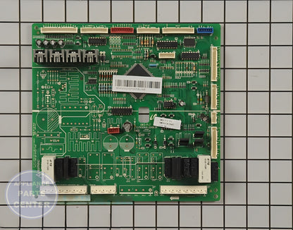SAMSUNG REFRIGERATOR PCB MAIN ASSEMBLY DA92-00233D - Main view showing energy-efficient features for specific models
