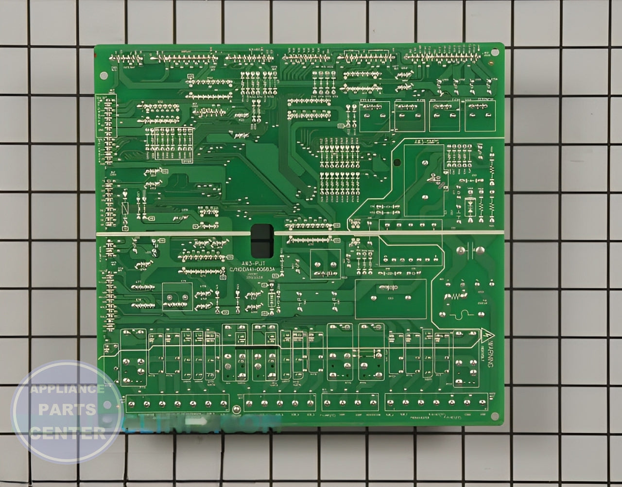 SAMSUNG REFRIGERATOR PCB MAIN ASSEMBLY DA92-00233D - Detailed view of energy-efficient technical details